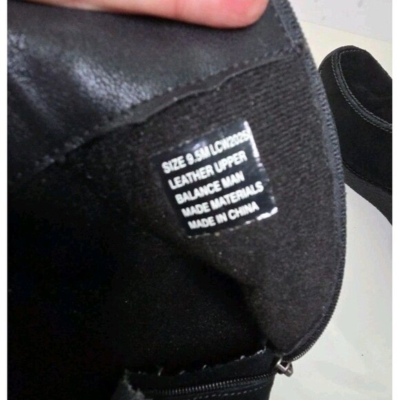 Naturalizer Ankle Boots Zip Up Sz 9.5 Black Suede Scotchguard Waterproof NWT - Picture 10 of 10